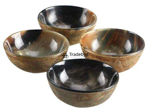 Bol décoratif en forme de corne d'ange, fait main, qualité supérieure, élégant, par Tradebyd - Product Image 5