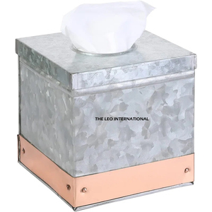 Boîte à mouchoirs multifonctionnelle, porte-mouchoirs de luxe, décoration de table pour hôtel, boîte à mouchoirs pour la maison, l'hôtel, le restaurant - Product Image 5