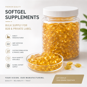 Private Label Salmon Oil Softgel Capsules Omega-3 Herbal Dietary <b>Supplement</b> 60/120 Capsules Per Bottle Adult Use Pregnant Women - Product Image 4