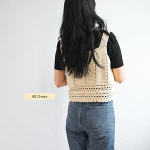 ชุดเกาะอกแบบเจาะครีมผ้าฝ้ายแพ็กเกจแบบทำมือ - Product Image 4