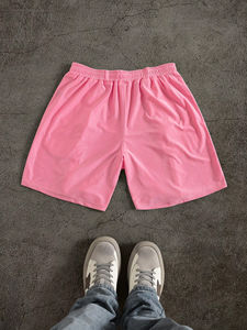 บริการ OEM กางเกงขาสั้นเอวกลางขายดีที่สุดสำหรับผู้ชาย สไตล์สตรีทแวร์เรียบง่าย กางเกงจ็อกเกอร์มีเชือกผูกและซิป - Product Image 3