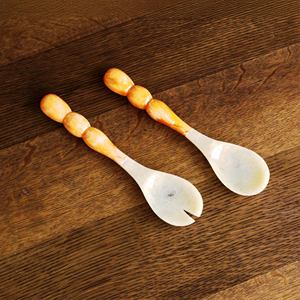 Juego de utensilios para ensalada, el más vendido en India, ecológico, apto para lavavajillas, utensilios para ensalada para el hogar y la cocina, hecho en India - Product Image 5