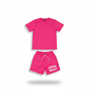 Custom printed Logo Summer Windbreaker Jacket and Shorts Set for Men Nylon <b>Polyester</b> Two Piece Streetwear <b>Tracksuit</b> - Product Image 3
