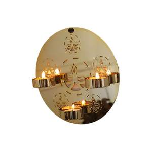 Candelabro de pared decorativo para sala de estar, oficina, baño, hogar, jardín, elegante - Product Image 1