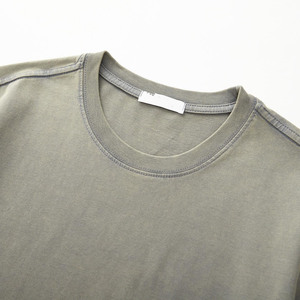 เสื้อยืดผู้ชายคุณภาพพรีเมียม ผ้าฝ้ายหนา 100% 300 กรัม เสื้อยืดแขนสั้นลำลองใส่เที่ยวข้างนอก ไซส์ใหญ่พิเศษสำหรับผู้ชาย - Product Image 3