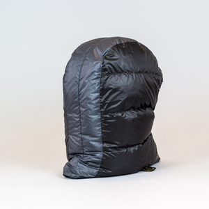 Custom Logo Balaclava Hood With Neck Winter Down Hat Windproof Outdoor Skiing Hunting Cycling Beanie - Product Image 3