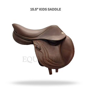 Selle d'équitation pour enfants de 15,5 pouces, équipement équestre - Product Image 2