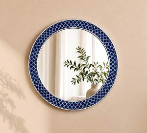 Cadre de miroir rectangulaire en os incrusté, couleur noire, style Art Déco indien, fait main, durable, pour montage mural - Vente en gros - Product Image 1