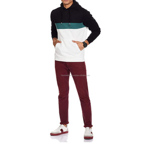 Sweat à capuche surdimensionné en éponge française avec logo personnalisé pour hommes vêtements de haute qualité en coton surdimensionné à épaules tombantes sweats à capuche en coton mélangé de base - Product Image 5