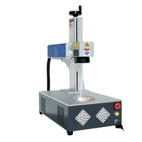 Équipement de marquage laser Bracelet en acier inoxydable plaqué or Collier Cadeau Mini machine de gravure laser avec puissance 20W 30W 50W