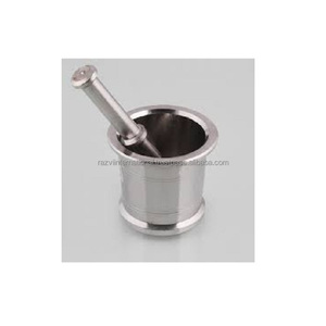 Utensilios para Hierbas y Especias, Mortero y Pilón de Aluminio Duradero, Ecológico y Apto para Lavavajillas - Product Image 1