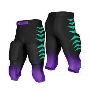 High Performance American Football Pants for Men Stretch Fabric Durable Comfort Fit <b>Athletic</b> Training and Game Wear Bottoms - Product Image 1