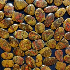 Cabochon d'agate à couture naturelle prête à vendre pierre précieuse en vrac pour pendentif en cristal de créateur en vrac fabrication de bijoux approvisionnement en gros - Product Image 2