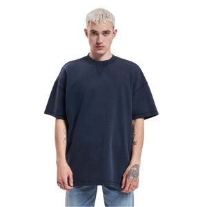 Camisetas Personalizadas para Hombre, de Manga Larga, 100% Algodón, Lavado Ácido, Talla Grande, Transpirables, Cuello Redondo, Impresión Serigráfica, Ecológicas - Product Image 3