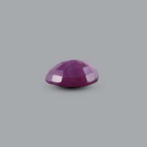 6.3 Carat Oval Cut African Ruby Loose Gemstone 8x10mm for Fine Jewelry - Product Image 3