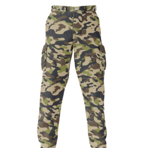 Pantalon cargo camouflage pour homme, de haute qualité, à empiècements, tendance, coupe ample, grande taille, en toile, 100% coton, séchage rapide, respirant - Product Image 4