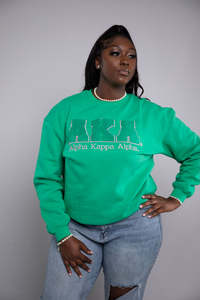 Knitted Cotton Oversized Embroidered Crew Neck <b>Sweatshirt</b> 1908 <b>Pink</b> Clothing Manufacturer Green <b>Sweatshirt</b> for Women's - Product Image 1