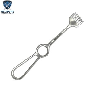 Retracteur chirurgical Volkmann de haute qualité, instrument à six pointes affûtées pour la rétraction des tissus mous - Product Image 5