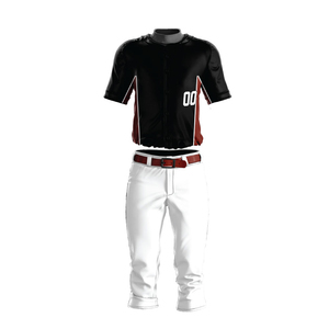 Uniforme de baseball personnalisé, dernier design, bonne qualité de matériaux, tissu respirant et tissu de haute qualité. - Product Image 5