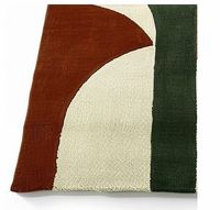 Tapis en laine tufté à la main de qualité supérieure, à poils longs, extra épais, imperméable et antidérapant pour salon, chambre à coucher, décoration intérieure, prix de gros
