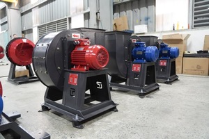 Ventilateur centrifuge à entraînement direct électrique filaire CPL-2-3.8D pour équipement industriel, chaudière 0,37-45 kW de l'usine PLG - Product Image 6