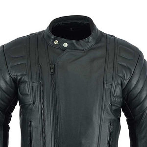 Ropa para Hombre, Chaqueta de Motociclista de Diseño Superior, Manga Larga, Cuero de Alta Calidad, Chaqueta de Motociclista a la Moda para Hombre - Product Image 5
