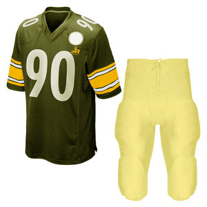 Uniforme de Fútbol Americano de Primera Calidad con Colores y Logotipos Personalizados, Material Transpirable, Apto para Equipos y Clubes - Product Image 1