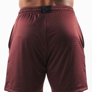 Shorts de basketball pour hommes en gros, pas chers, en promotion, 100 % polyester, maille respirante, logo personnalisable sur le devant, séchage rapide, sublimation - Product Image 4