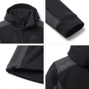 Veste Softshell Technique pour Femme 380GSM Doublée Polaire Manteau Alpin Personnalisable OEM Logo Imperméable Vêtement d'Extérieur - Product Image 4
