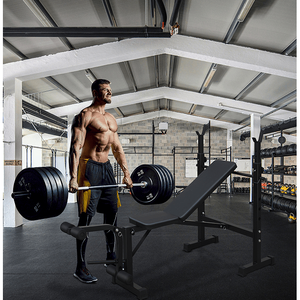 Pieghevole panca tozza per la casa/ufficio Fitness allenamento aerobico per il muscolo addome braccia spalle gambe per adulti uomini donne - Product Image 3