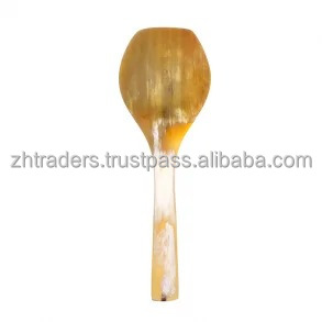 ช้อนเขาควายน้ำธรรมชาติทำมือตกแต่งบ้านสำหรับปาร์ตี้จากอินเดีย - Product Image 6