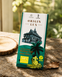 Chocolate Negro con Néctar de Coco 58% de Legendary Chocolate, Venta al por Mayor de Chocolate con Empaque Personalizado en Caja - Product Image 3