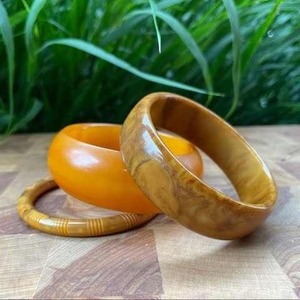 Pulseras de Resina Hechas a Mano, Accesorios de Moda Premium, Venta al Por Mayor para Mujer, Calidad de Exportación, Impresión Digital, Lisas, TCE - Product Image 2