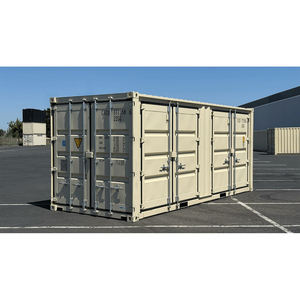 Conteneur à paroi ouverte de 20 pieds en acier robuste pour le transport de marchandises, idéal pour les entreprises d'import-export, les sociétés de logistique et les opérations mondiales. - Product Image 5