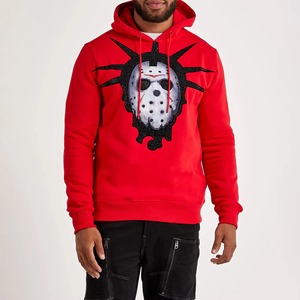 Sweat-shirts tendance pour hommes avec strass, nouveau design d'hiver, logo personnalisé, tissu polaire, haute qualité, service OEM - Product Image 5