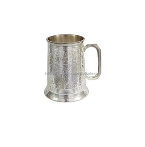 Wholesale Medieval Premium Brass <b>Mug</b> Latest Medieval Tankard for Wine <b>Beer</b> Drinking New Metal Material - Product Image 2