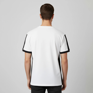 Wholesale 100% Cotton Loose Fit Summer Casual Wear Men's T-Shirts Custom 3D Puff Printed Logo Solid Color Breathable man <b>tee</b> - Product Image 6