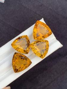 Piedra Preciosa de Citrino Natural |   Cristal de Cuarzo Amarillo Dorado |   Piedra Suelta de Citrino AAA para la Fabricación de Joyas, Lote a Precio de Mayoreo - Product Image 4