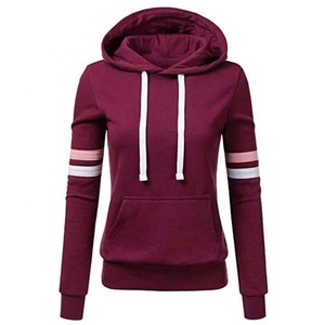 Women's High Quality 100% Cotton Oversized Pullover <b>Workout</b> <b>Hoodies</b> Soft Sweatshirts; Plain Sportswear - Product Image 1