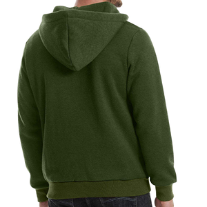 Premium Quality Fashionable Men's Casual Half Zip Hoodie Best Price Breathable Material Solid Color Half Zip Hoodies - Product Image 3