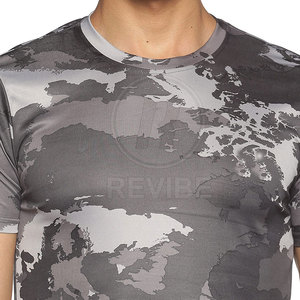 เสื้อยืดลำลองสีพื้นน้ำหนักเบาระบายอากาศได้ดีเสื้อยืด100% ชุดกีฬาผ้าฝ้าย - Product Image 5