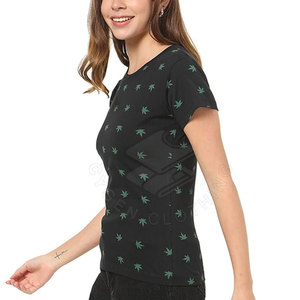 Camisetas clásicas para mujer, tela de algodón suave, manga corta, ropa informal, transpirable, para uso diario, para mayor comodidad y estilo - Product Image 2