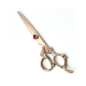 Tijeras de Peluquería de Alta Calidad de 5.5 Pulgadas con Hojas Afiladas Recubiertas de Papel, Tijeras de Corte de Pelo de Acero Inoxidable, Tijeras de Barbero - Product Image 2