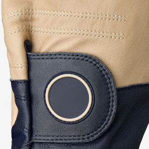 Gants de golf en cuir véritable, nouvelle conception, doux, pleine couleur, respirants et confortables, personnalisables. - Product Image 6