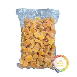 Empaque Personalizado, Venta al por Mayor de Frutas Congeladas Dulces en Cubos y Mitades, Mango IQF - Product Image 1
