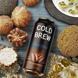 CAFÉ ENLATADO DE PREPARACIÓN EN FRÍO DE ALTA CALIDAD 3EN1 ROBUSTA ARÁBICA MARCA PRIVADA OEM/ODM - Product Image 1