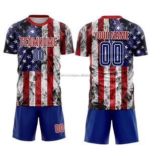Mejor diseño Adultos Use camisetas de fútbol Ropa de fútbol Uniformes Ropa deportiva de entrenamiento Camiseta de fútbol para hombres - Product Image 4