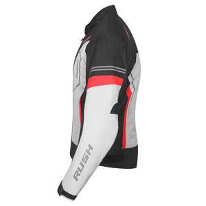 Rushmoto Sports Men's % Polyester Textile 220g Racing Jacket-Motorcycle Protective Gear Plus Size Breathable Waterproof Quick - Product Image 4