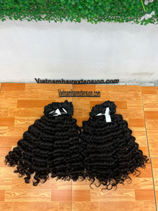 Extensions de cheveux vierges Remy vietnamiens, tissage machine, ondulation soyeuse droite, 100g, haute qualité - Product Image 2