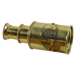 กล้องส่องทางไกลตาเดียวและกล้องส่องทางไกลธีมสีทองแนวยุโรปมีหลายสีตกแต่งในร่มด้วยกล้องโทรทรรศน์และกล้องส่องทางไกลสไตล์สูง - Product Image 1